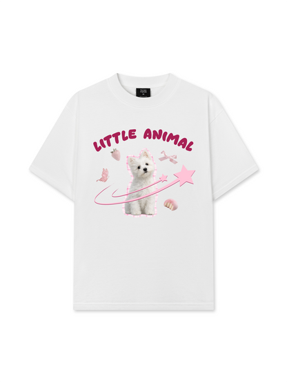 Áo Thun Relaxed Fit Daily Cuties Little Animal