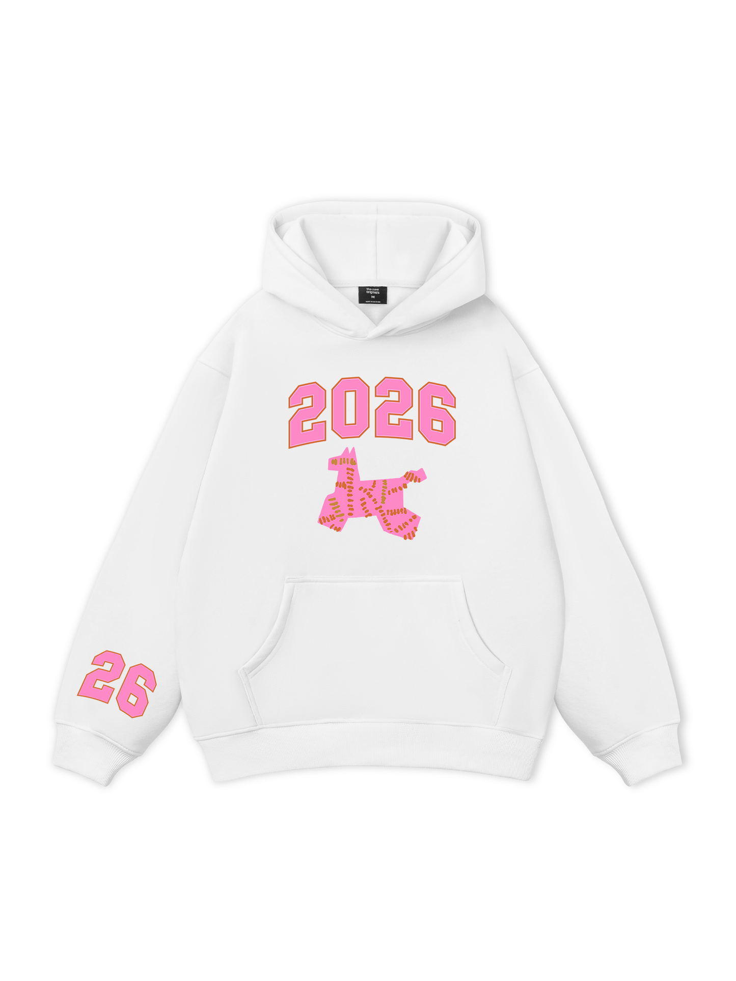 Bubble Pink Pony Hoodie