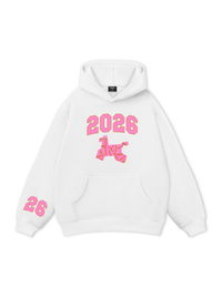Bubble Pink Pony Hoodie