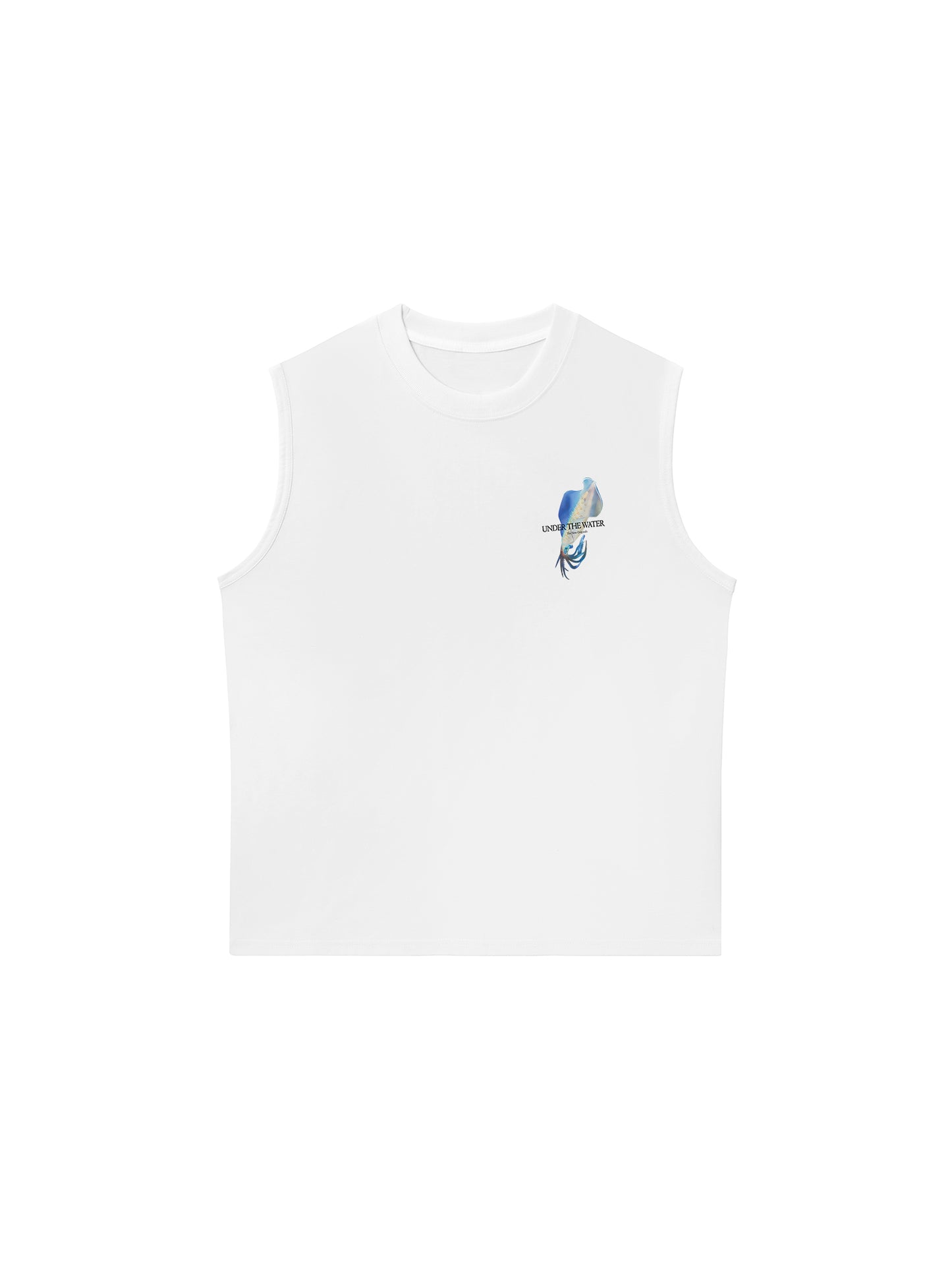 Áo Ba Lỗ Relaxed Fit Ocean Aquid Under The Water