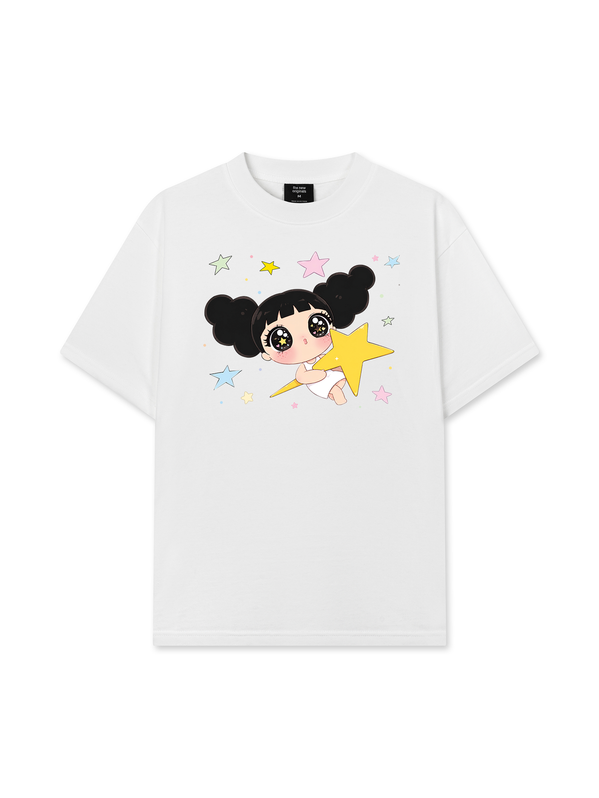 Áo Thun Relaxed Fit Dolly Girl Bling Star