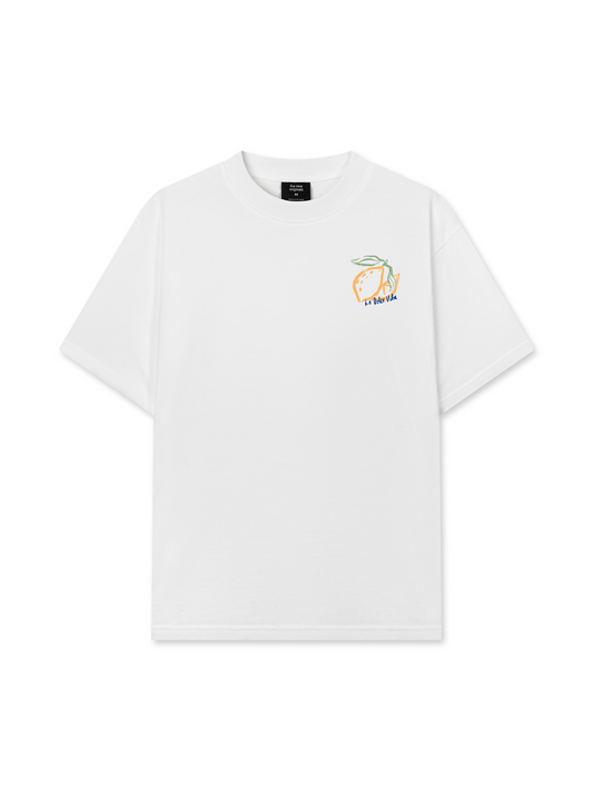 Áo Thun Relaxed Fit Blue And Yellow Limon Cello