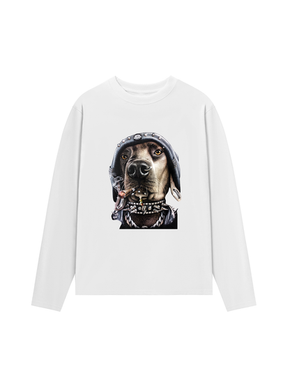 Áo Thun Dài Tay Smokey Dog