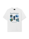 Áo Thun Relaxed Fit Socal Cuture - Story Of Life