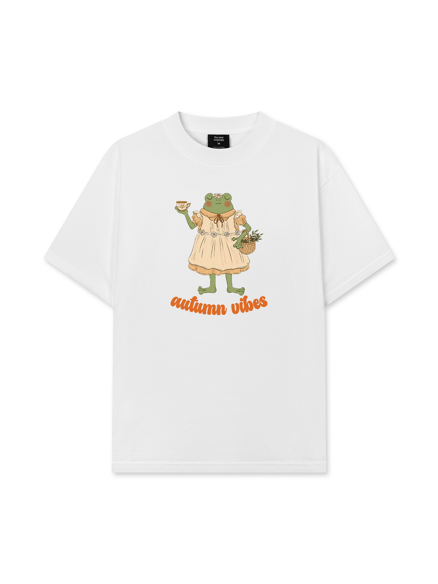 Áo Thun Relaxed Fit Autumn Frog