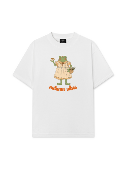 Áo Thun Relaxed Fit Autumn Frog