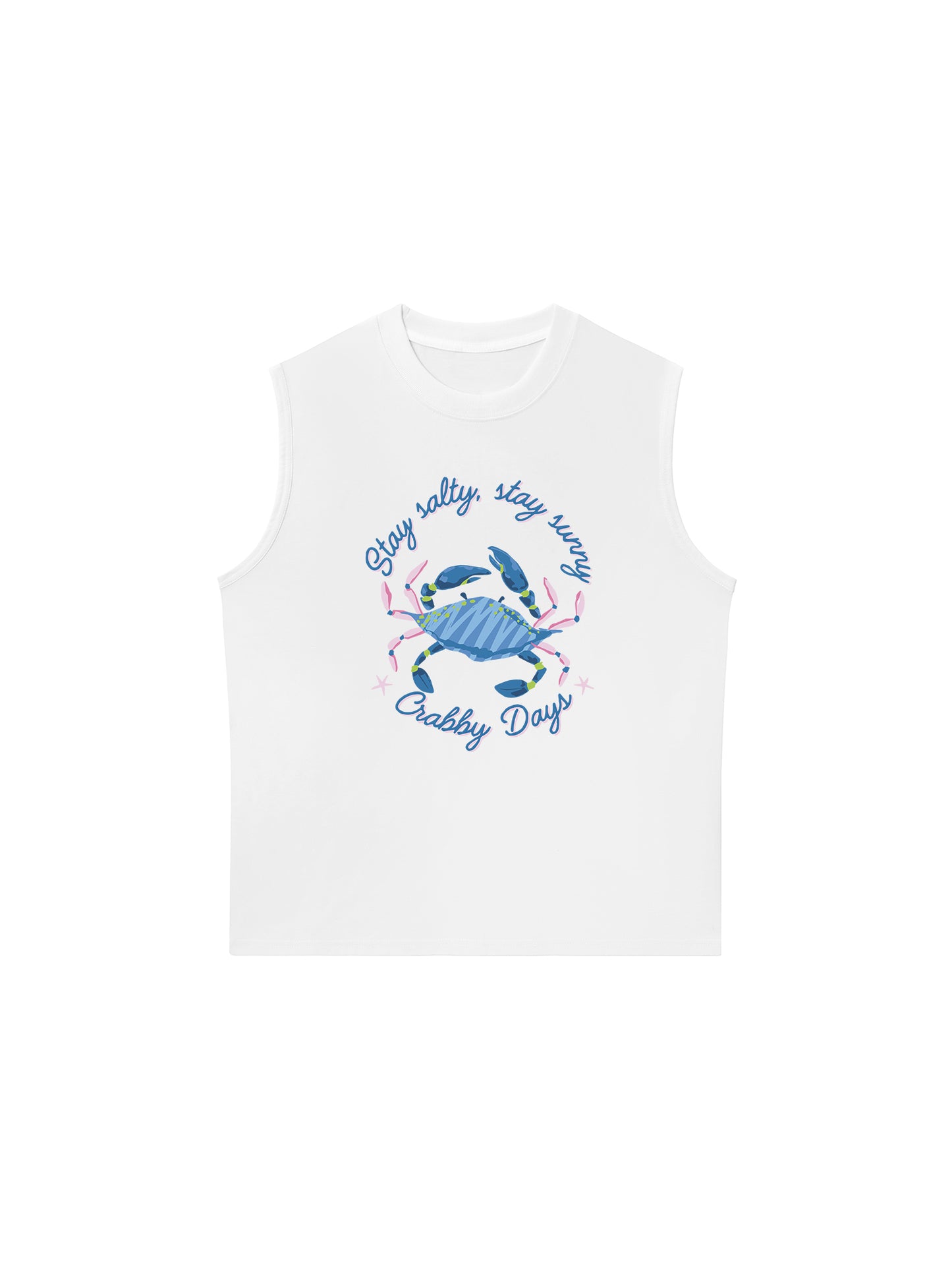 Áo Ba Lỗ Relaxed Fit Crabby Days