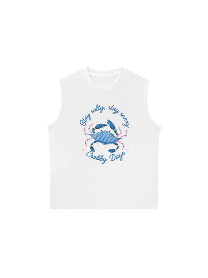 Áo Ba Lỗ Relaxed Fit Crabby Days