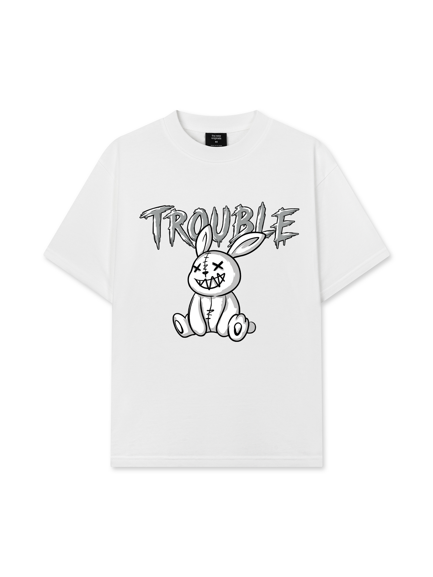 Áo Thun Relaxed Fit Trouble