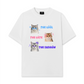Áo Thun Relaxed Fit Daily Cuties Trio Cat