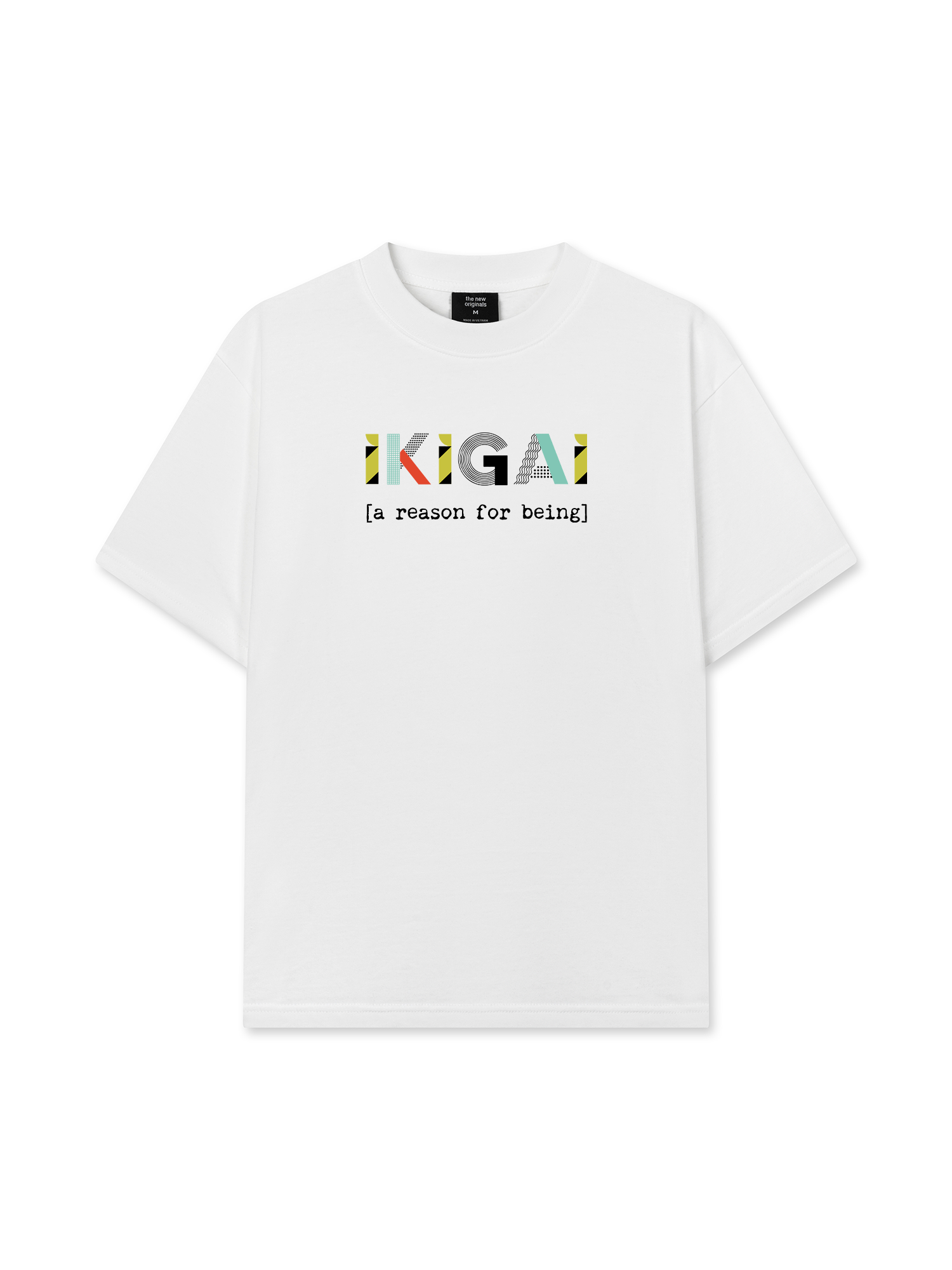 Áo Thun Relaxed Fit Geometric Ikigai