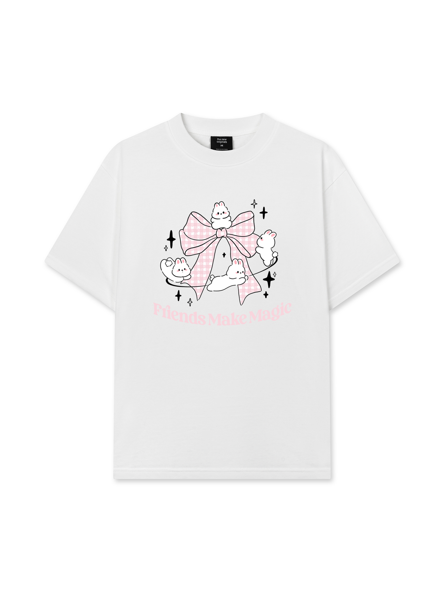 Áo Thun Relaxed Fit Daily Cuties Friends Make Magic