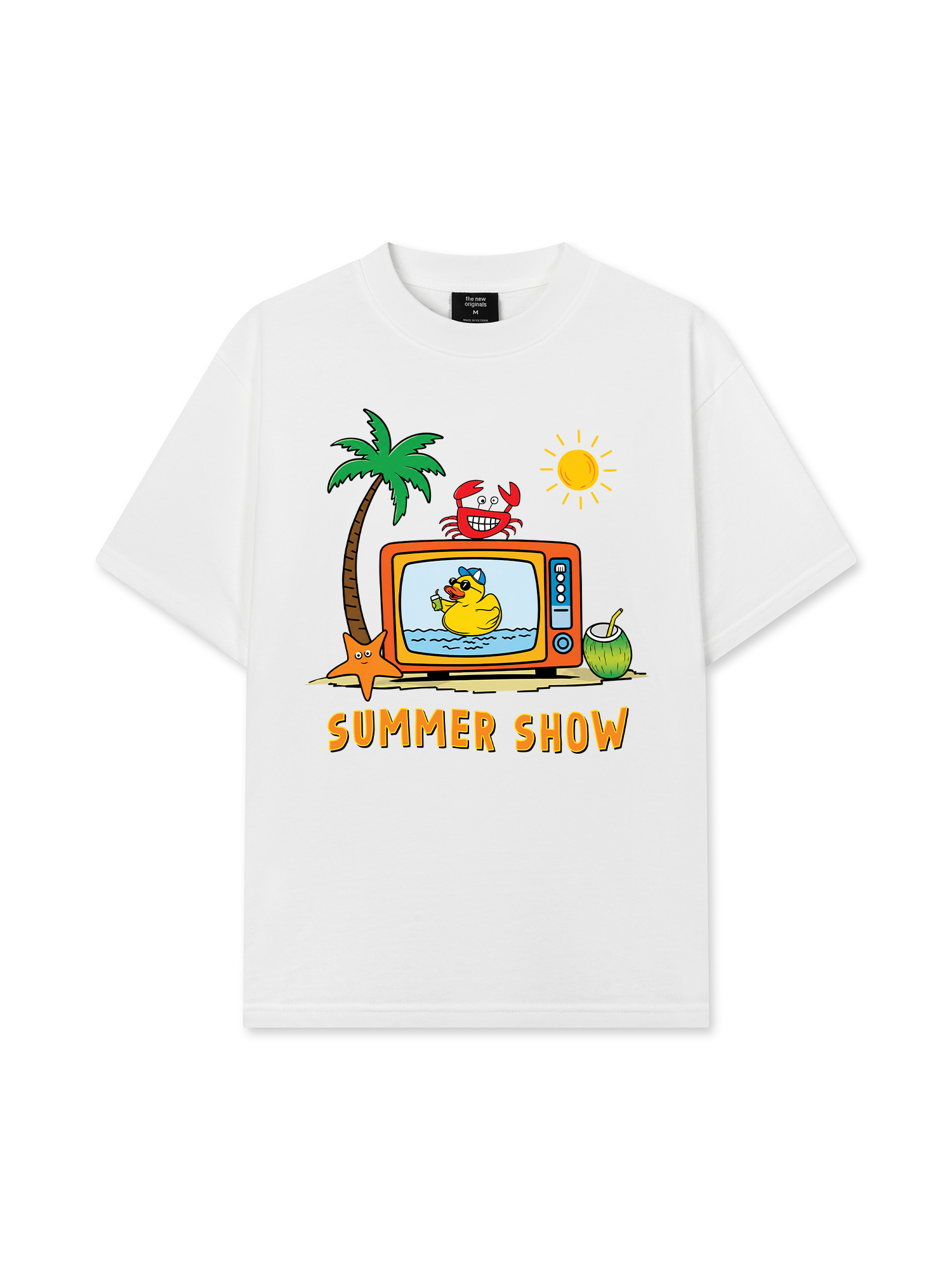 Áo Thun Relaxed Fit Summer Vibes Summer Show