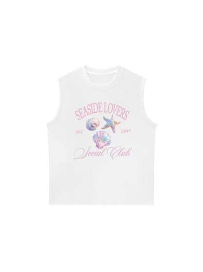 Áo Ba Lỗ Relaxed Fit Ocean Hologram Seaside Lover
