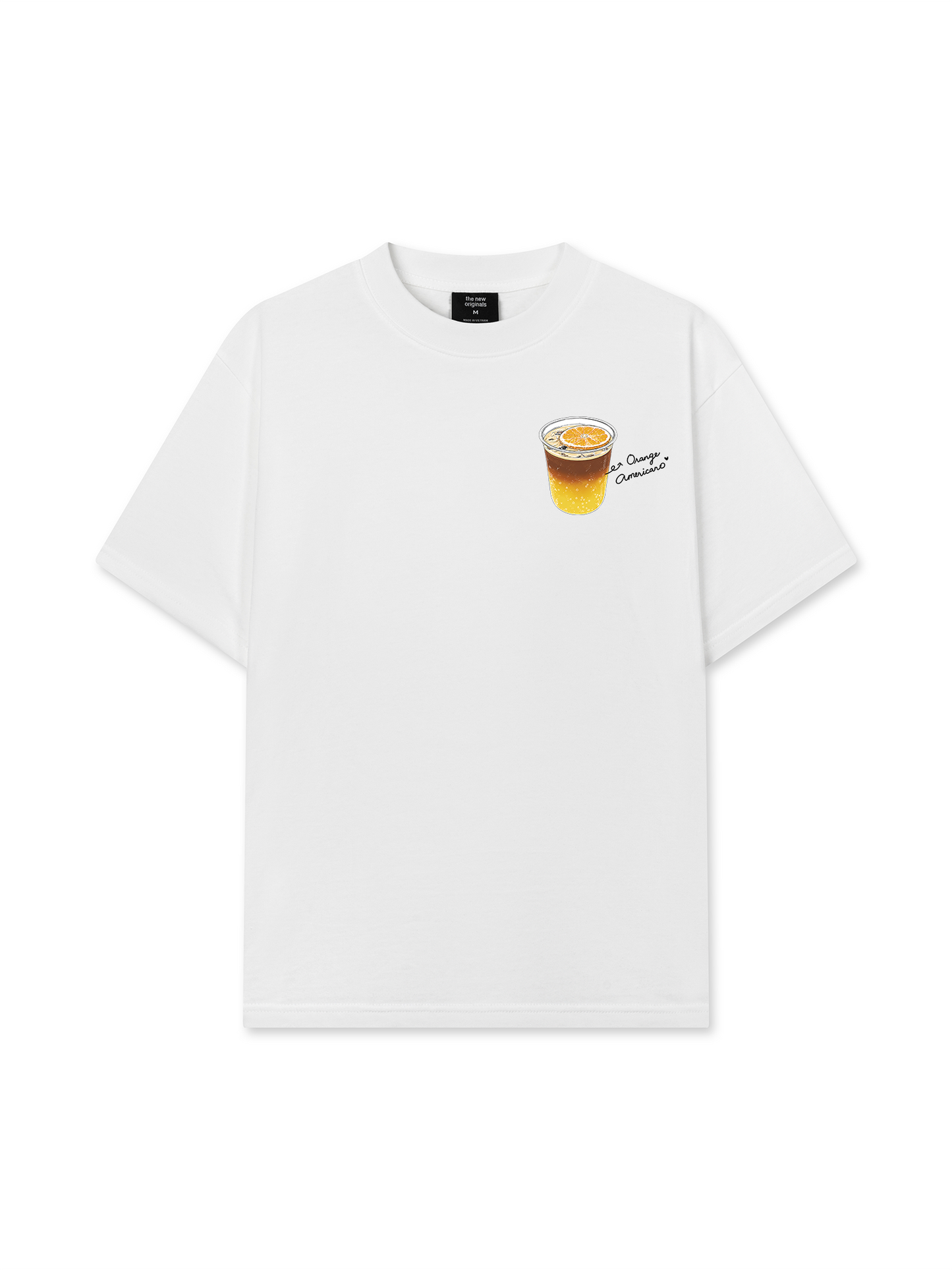Áo Thun Relaxed Fit Orange Americano