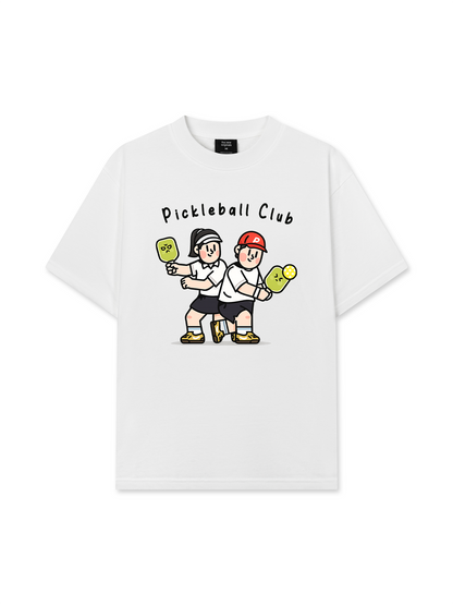 Áo Thun Relaxed Fit Go Outside Pickleball Club