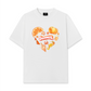Áo Thun Relaxed Fit Summer Vibes Heart Orange Summer