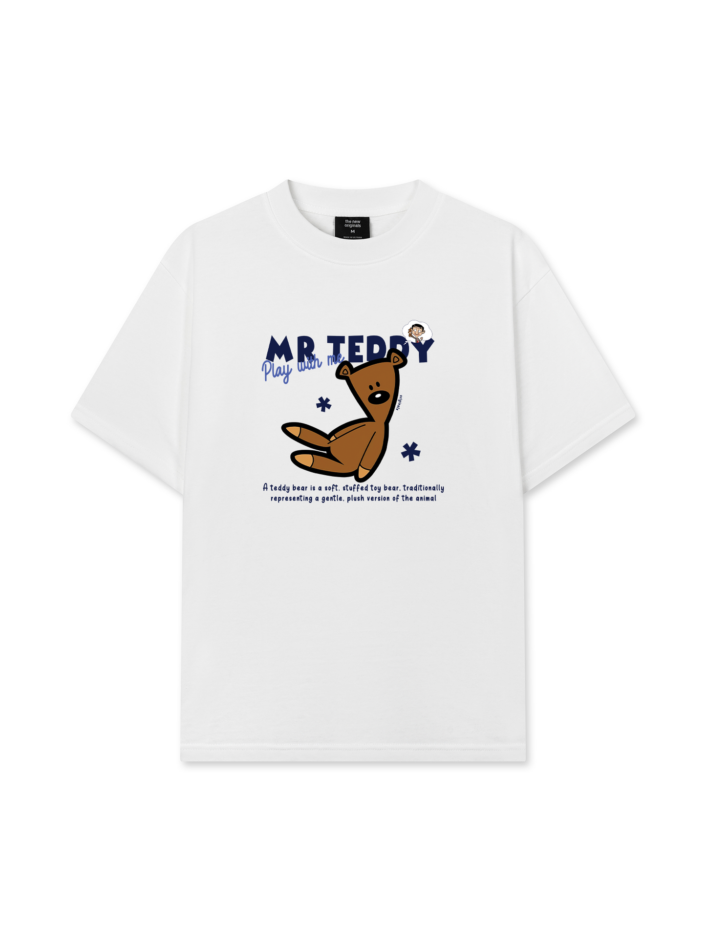 Áo Thun Relaxed Fit Teddy Land Mr Teddy