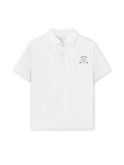 Áo Polo Nữ/ Áo Polo Relaxed Fit Brown Golf
