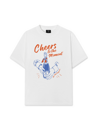 Áo Thun Relaxed Fit Cheer To The Moment