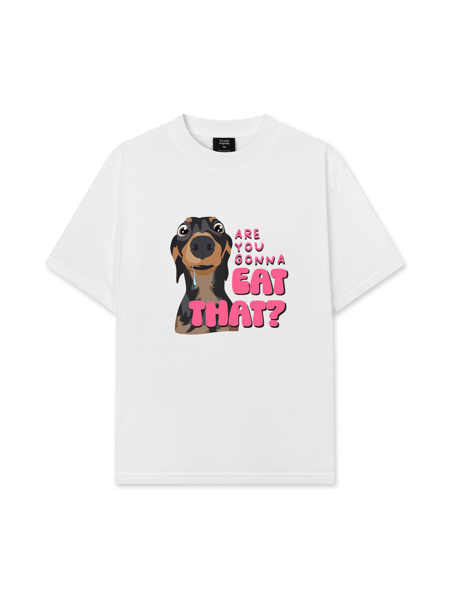 Áo Thun Relaxed Fit Dachshund Are You Gonna Eat That