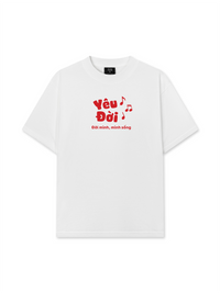 Áo Thun Relaxed Fit Yêu Đời