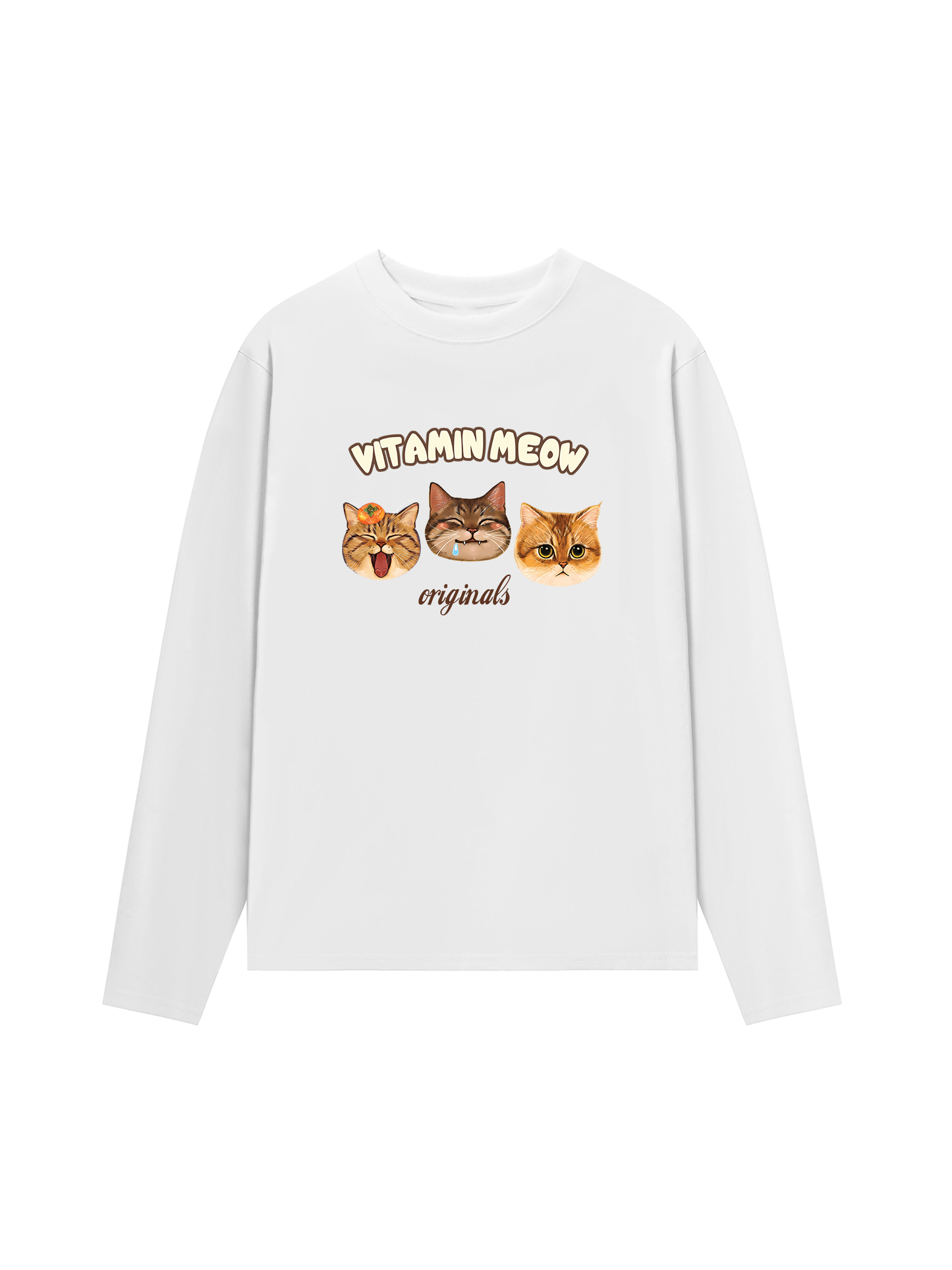 Áo Thun Dài Tay Vitamin Meow