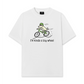 Áo Thun Relaxed Fit Go Outside I'm Kinda A Big Wheel
