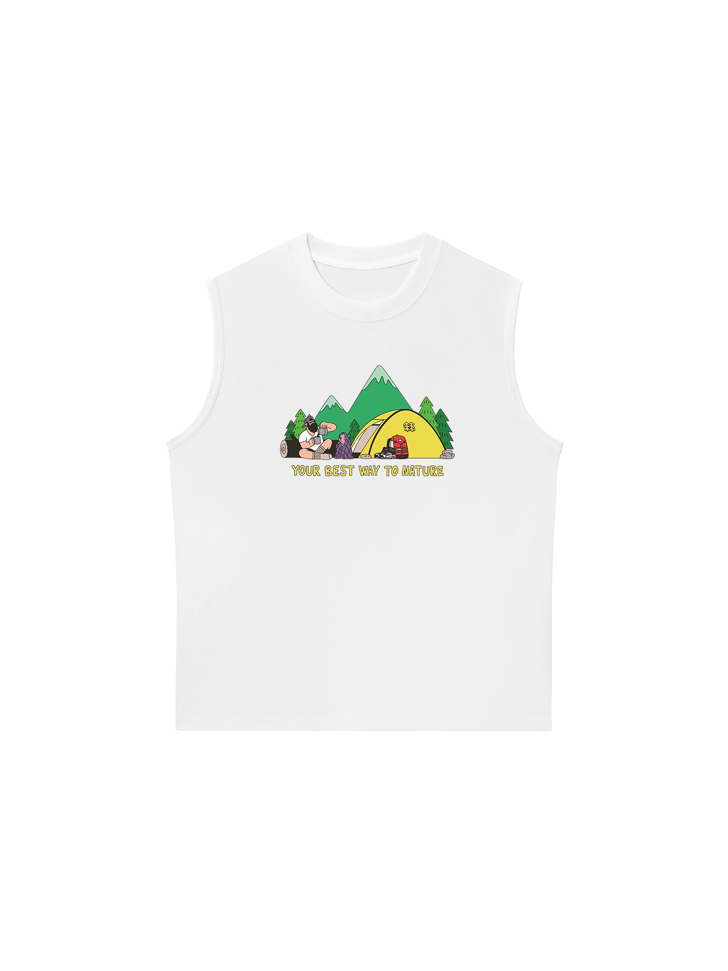 Áo Ba Lỗ Relaxed Fit Your Best Way To Nature