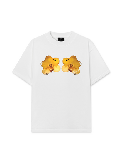Áo Thun Relaxed Fit Flower Piercing Art