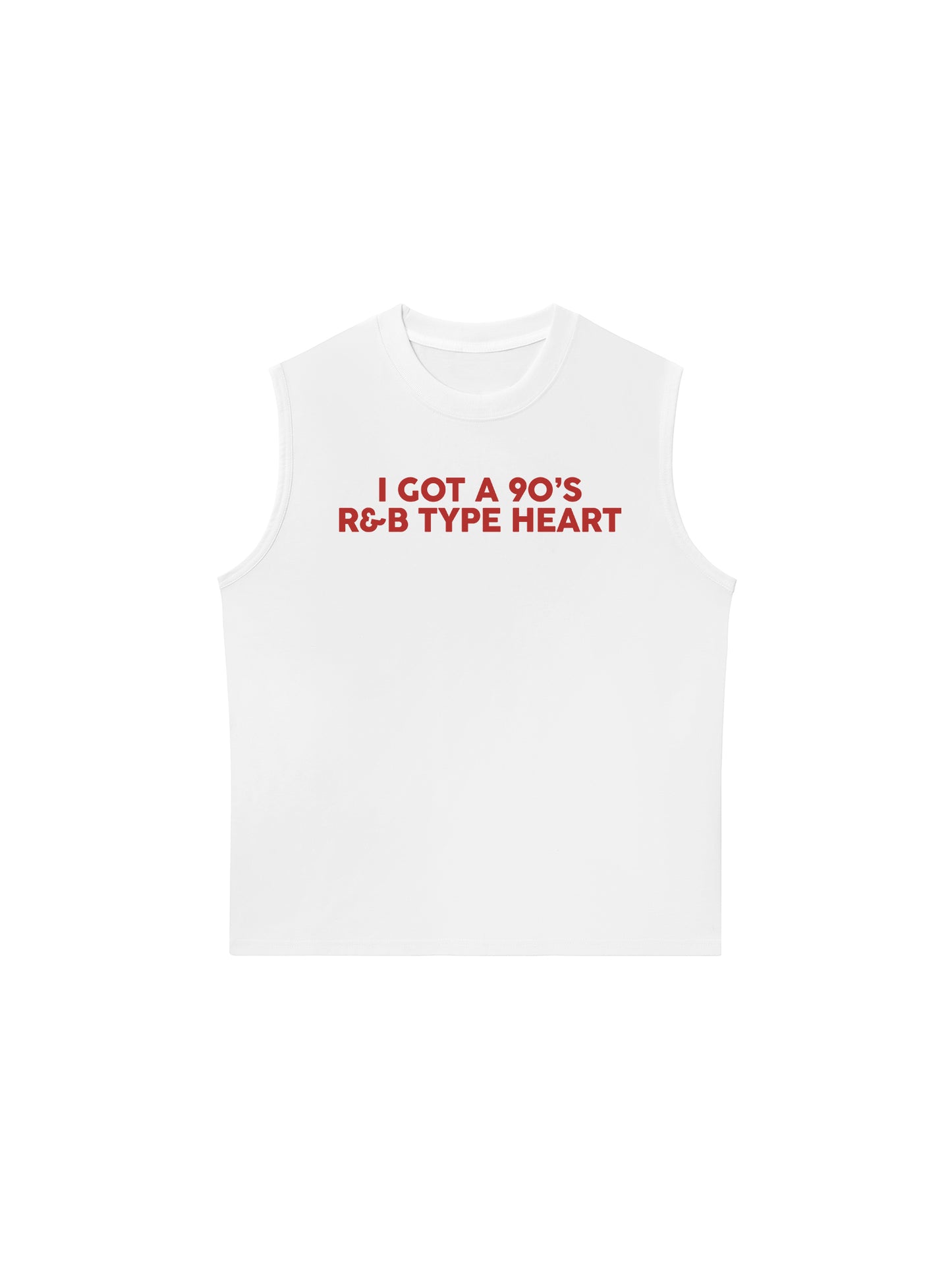 Áo Ba Lỗ Relaxed Fit 90_s Heart