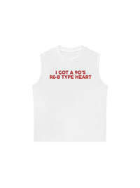 Áo Ba Lỗ Relaxed Fit 90_s Heart