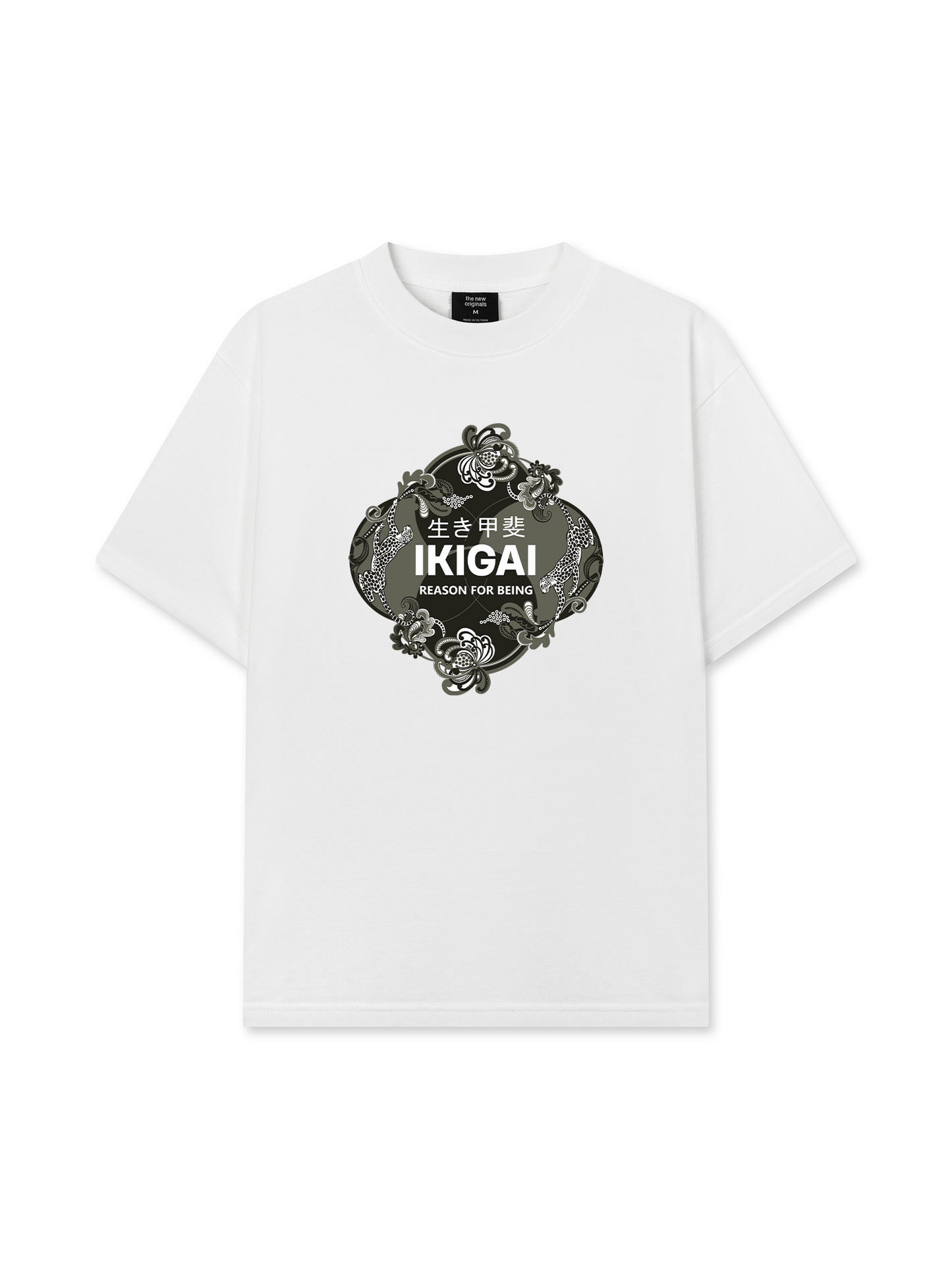 Áo Thun Relaxed Fit Ikigai Chetah