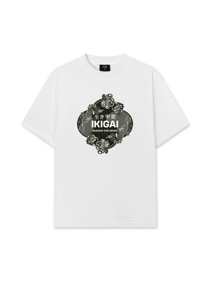 Áo Thun Relaxed Fit Ikigai Chetah