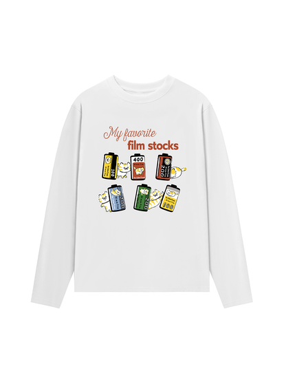 Áo Thun Dài Tay My Favorite Film Stocks