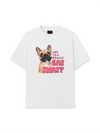 Áo Thun Relaxed Fit Bulldog Are You Gonna Eat That