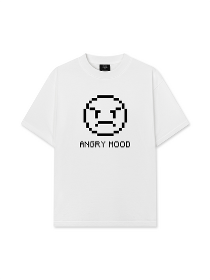 Áo Thun Relaxed Fit Pixel Universe Angry Mood