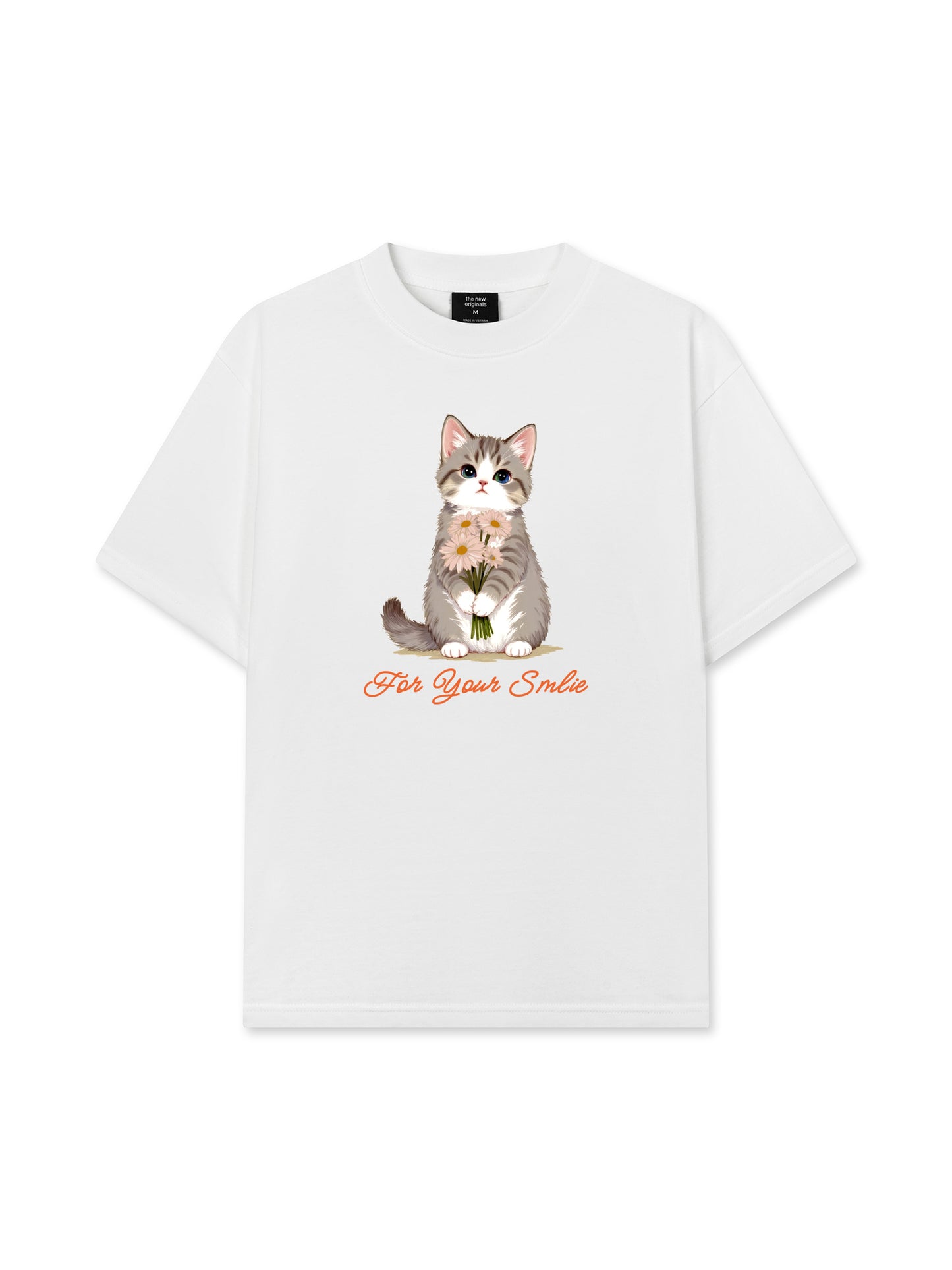 Áo Thun Relaxed Fit  Blooming Kitty