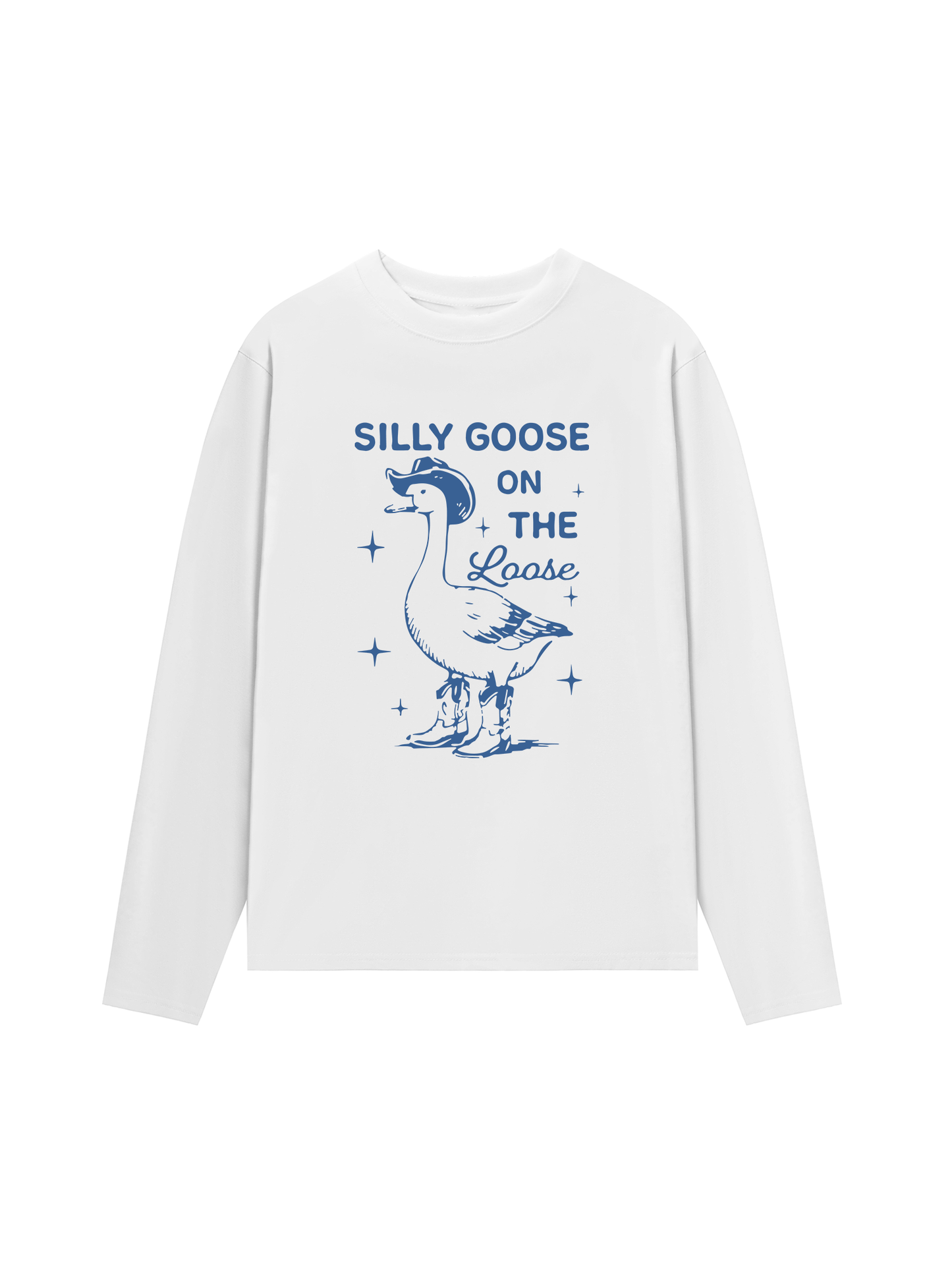 Áo Thun Dài Tay  Silly goose