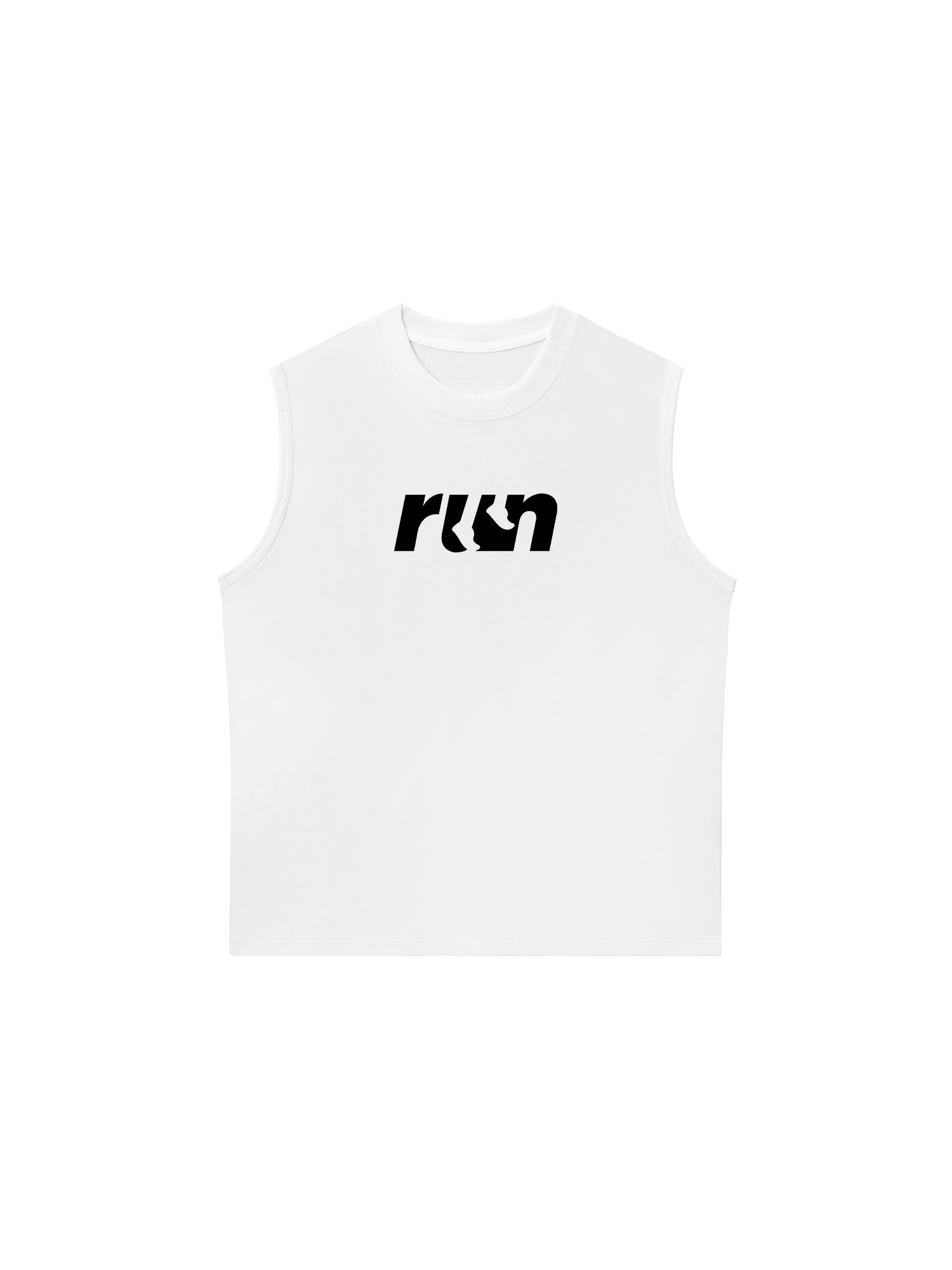Áo Ba Lỗ Relaxed Fit Run Typography 2