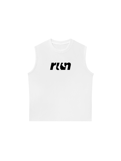 Áo Ba Lỗ Relaxed Fit Run Typography 2