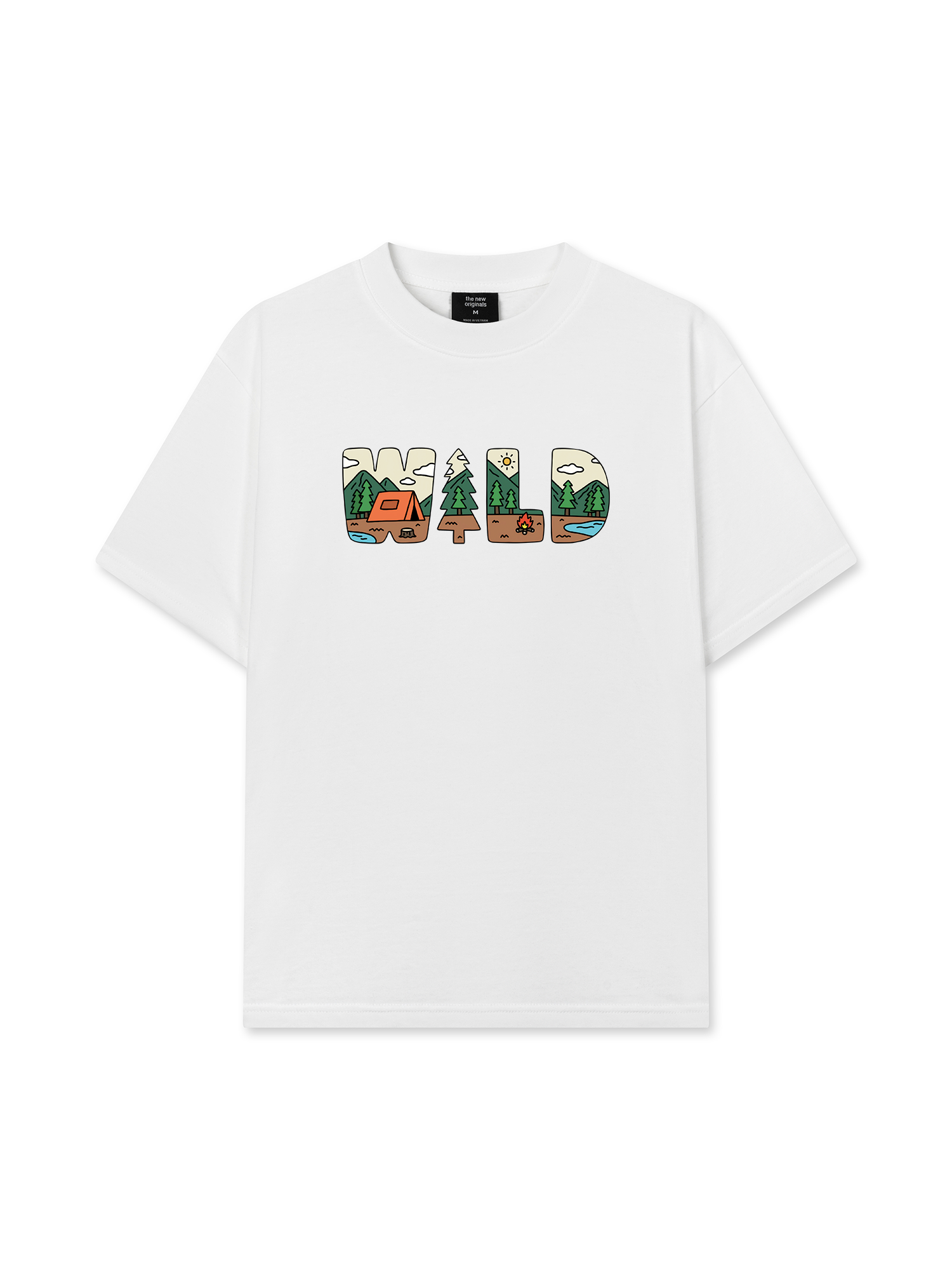 Áo Thun Relaxed Fit WILD