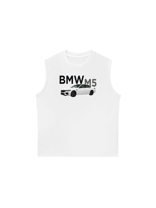 Áo Ba Lỗ Relaxed Fit CAR M5
