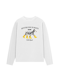 Áo Thun Dài Tay Animal Cute Puppy Yellow Boots