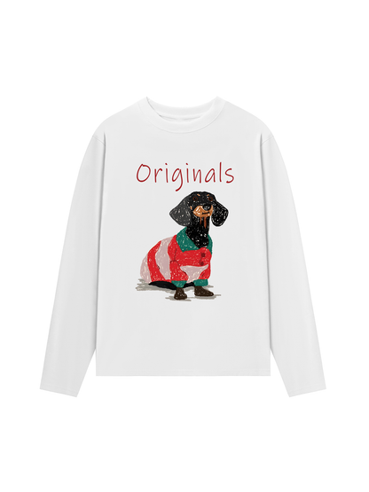 Áo Thun Dài Tay Luxury Dachshund
