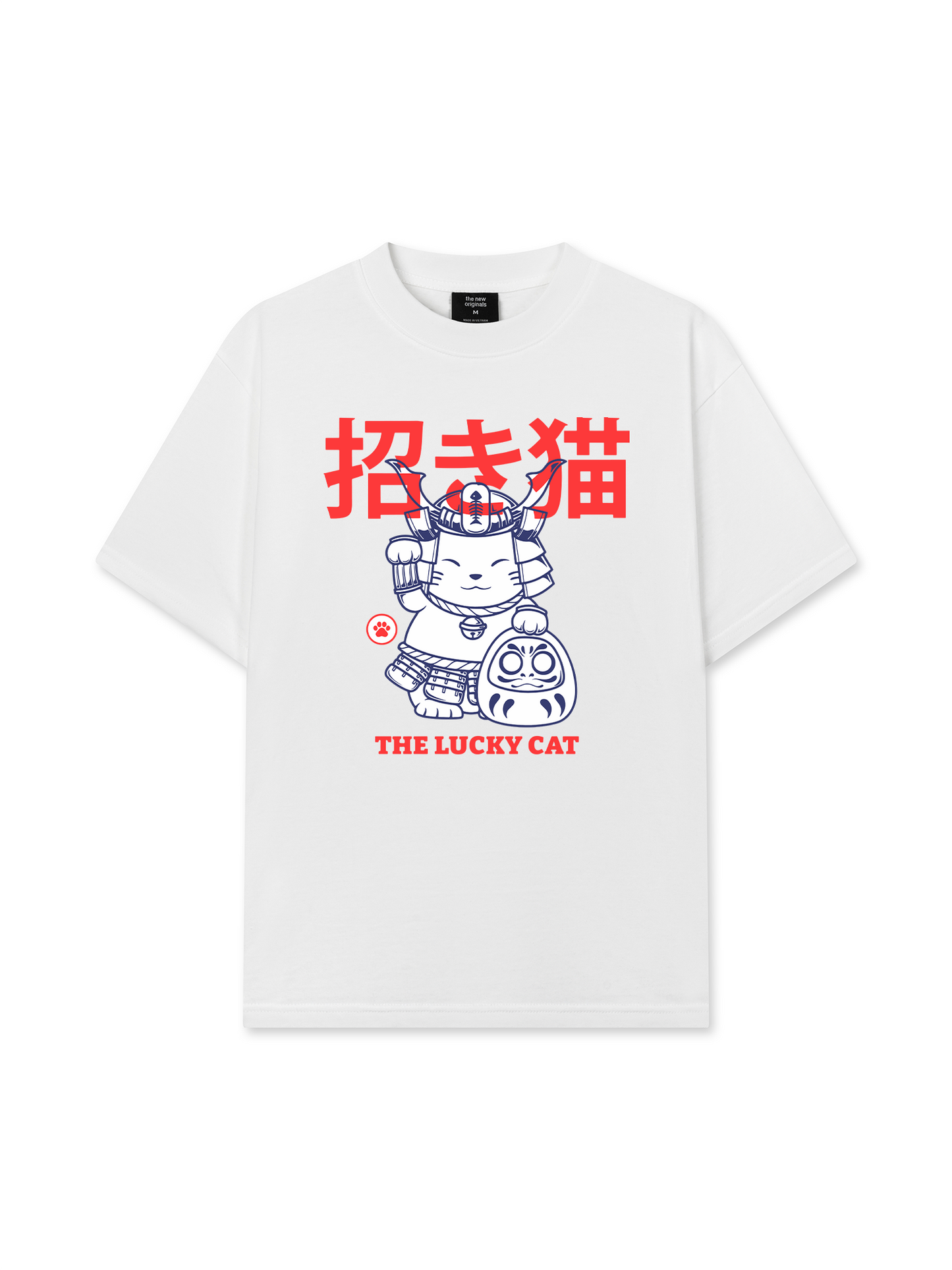 Áo Thun Relaxed Fit Maneki Neko