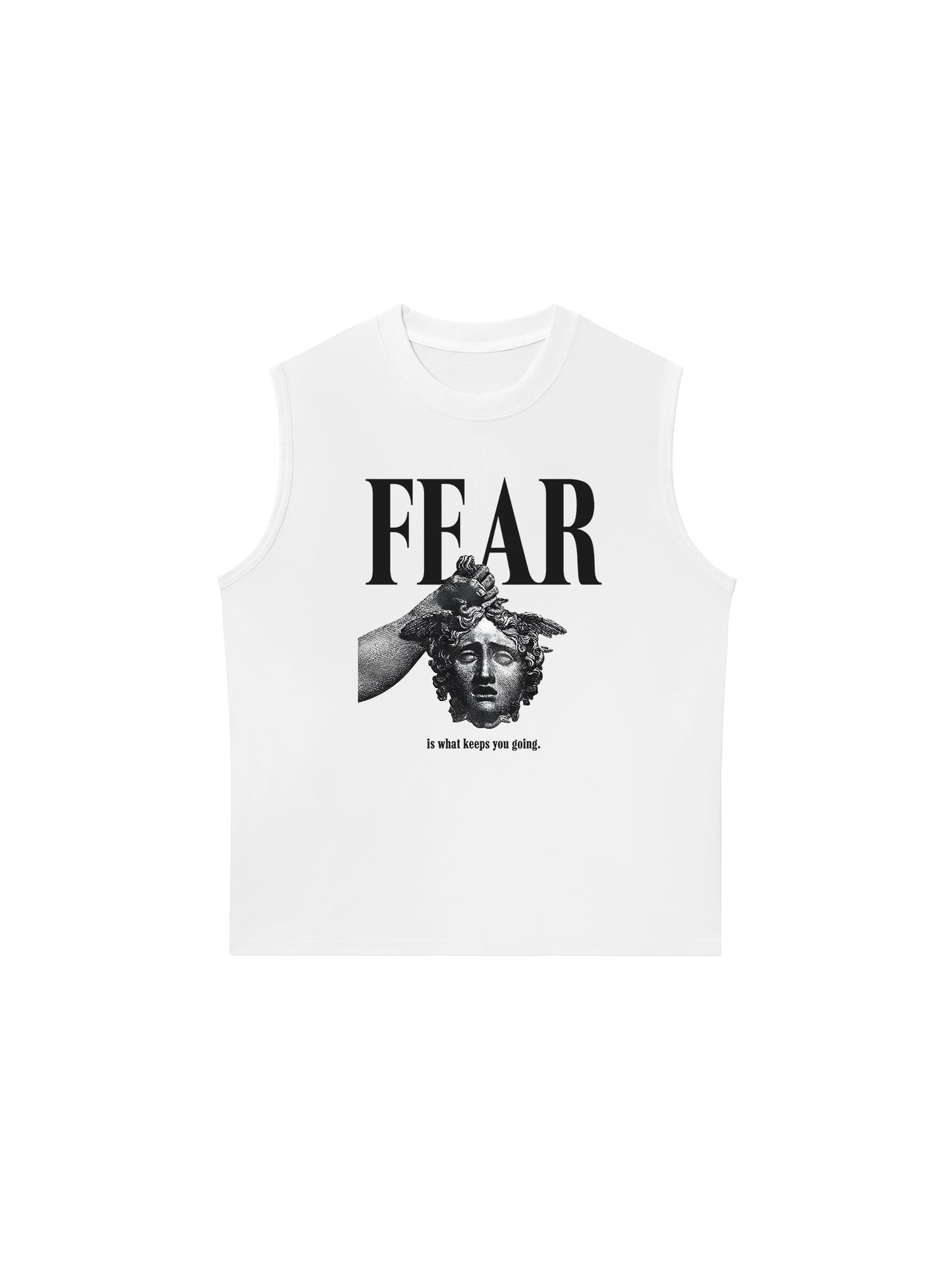 Áo Ba Lỗ Relaxed Fit The Fear