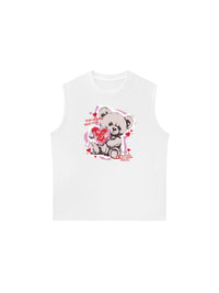 Áo Ba Lỗ Relaxed Fit Our Hearts Beat For