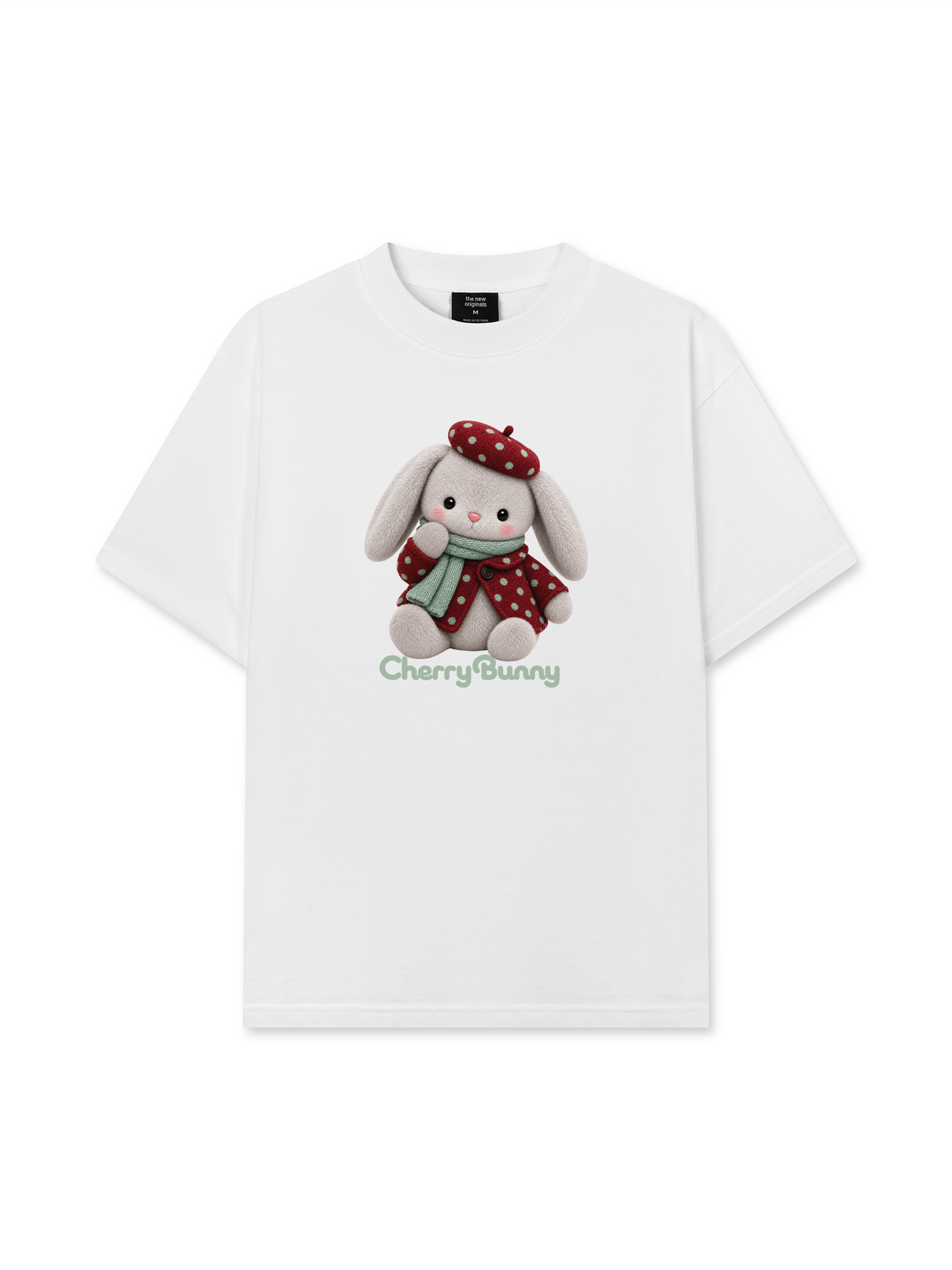 Áo Thun Relaxed Fit Cherry Bunny