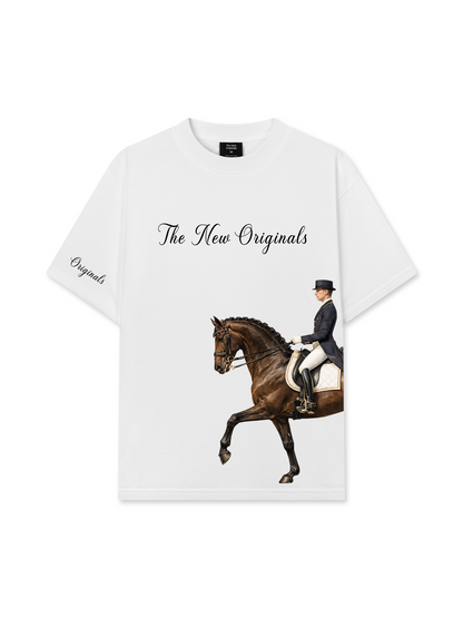 Áo Thun Relaxed Fit Old Money Horse Riding